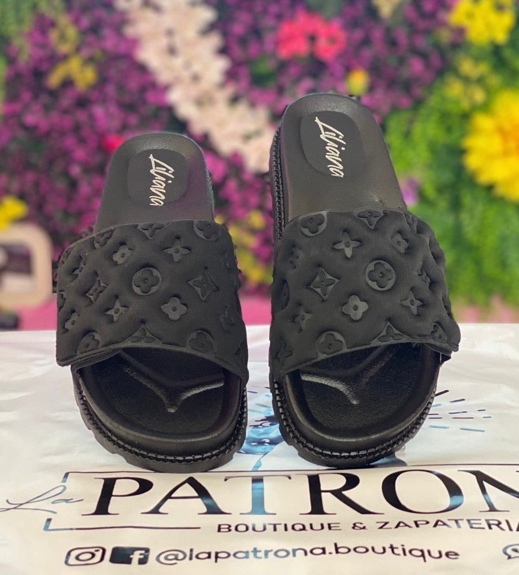 Sandalias Lv negras