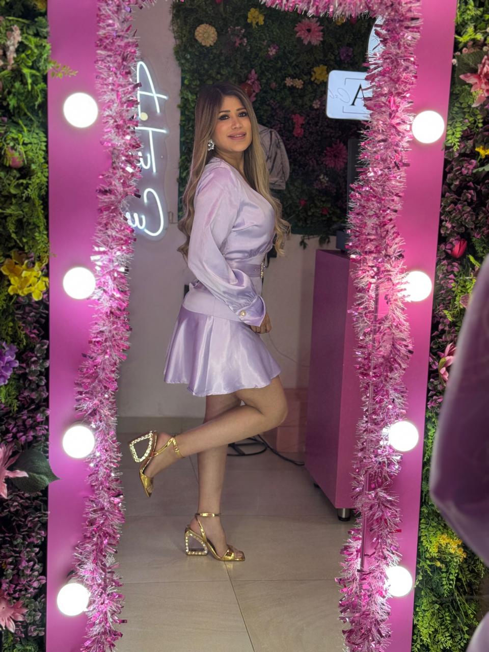 Vestido lila