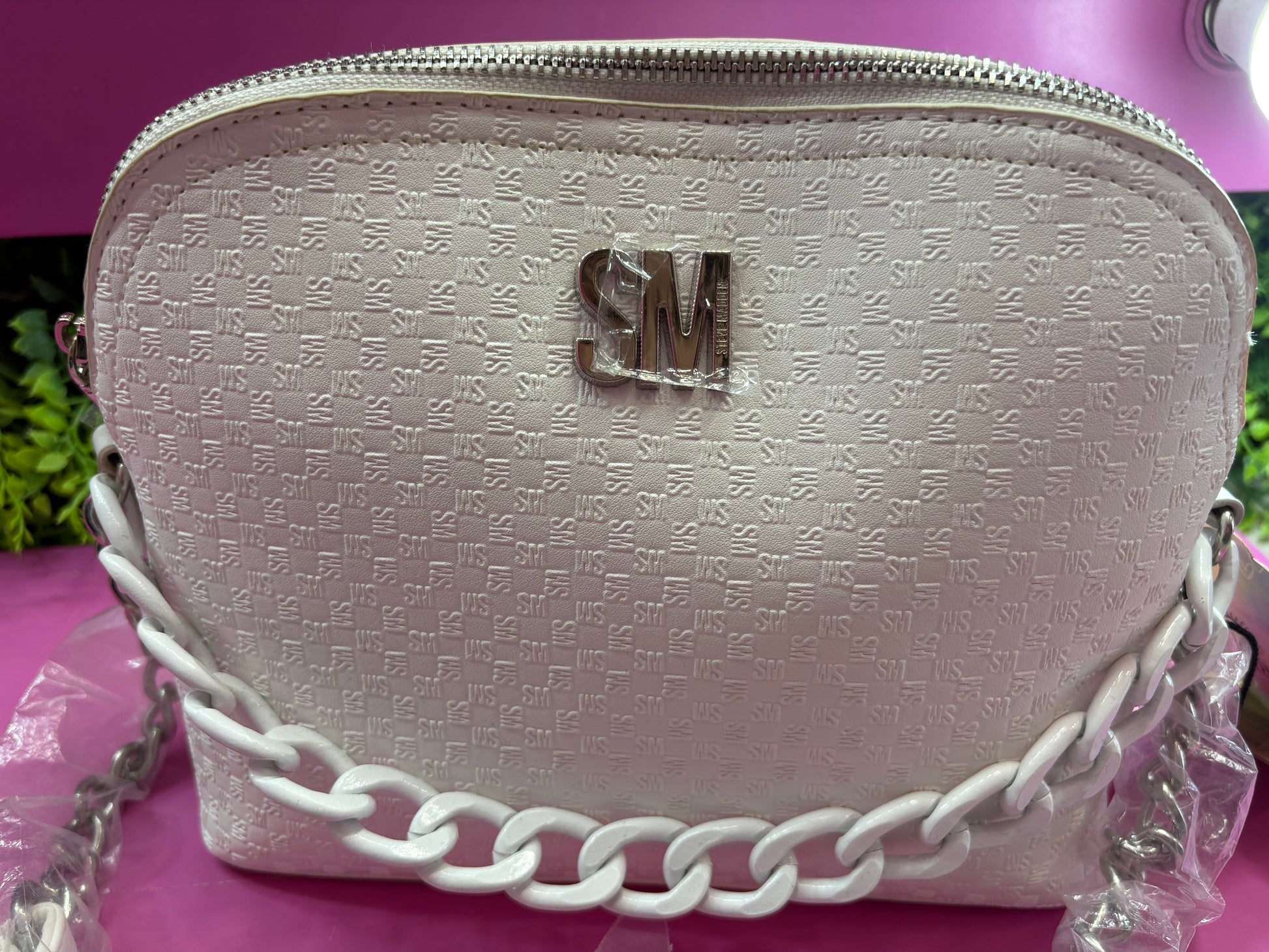 Bolsa blanca steve madden