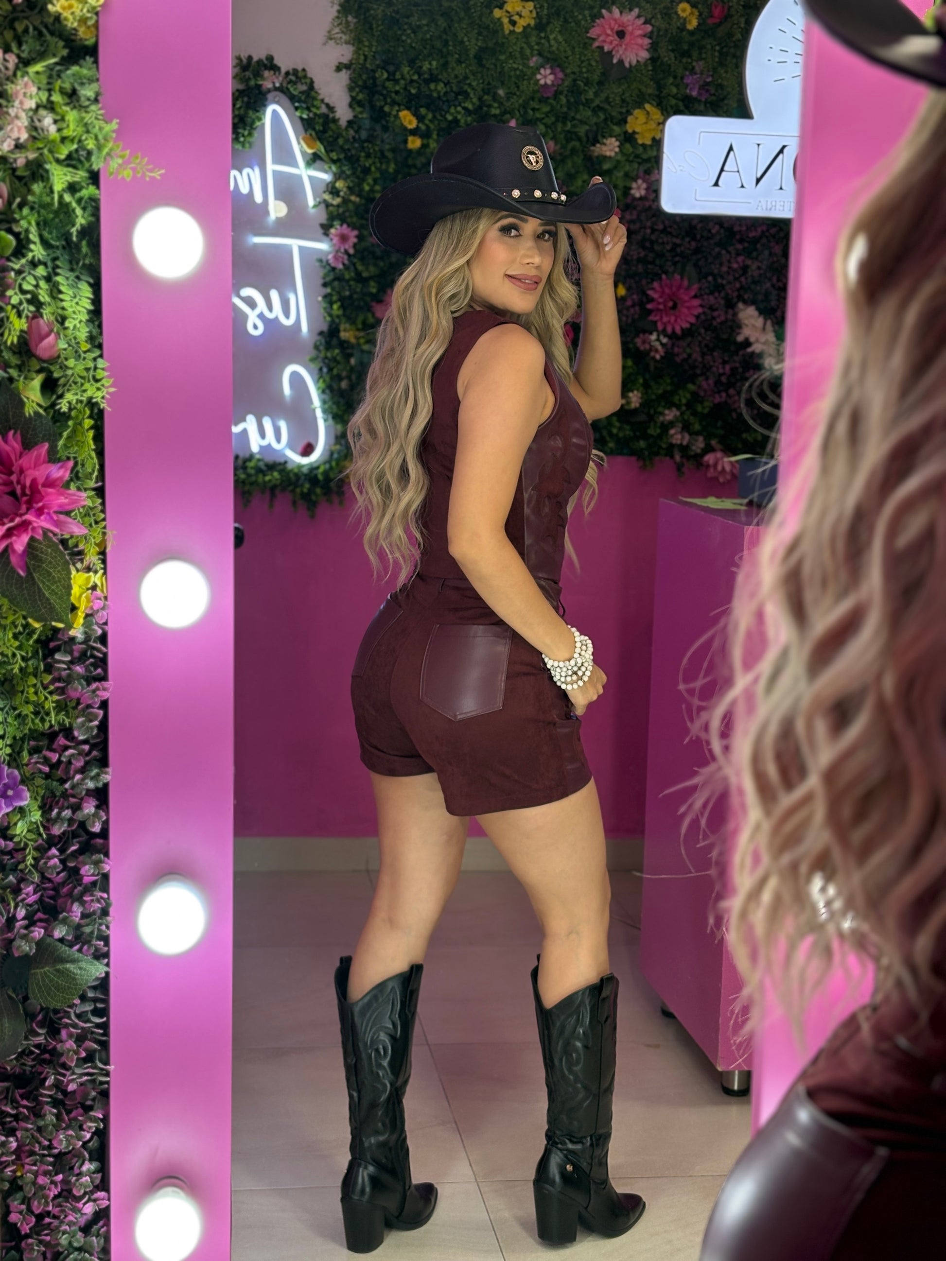 Set guinda vinipiel
