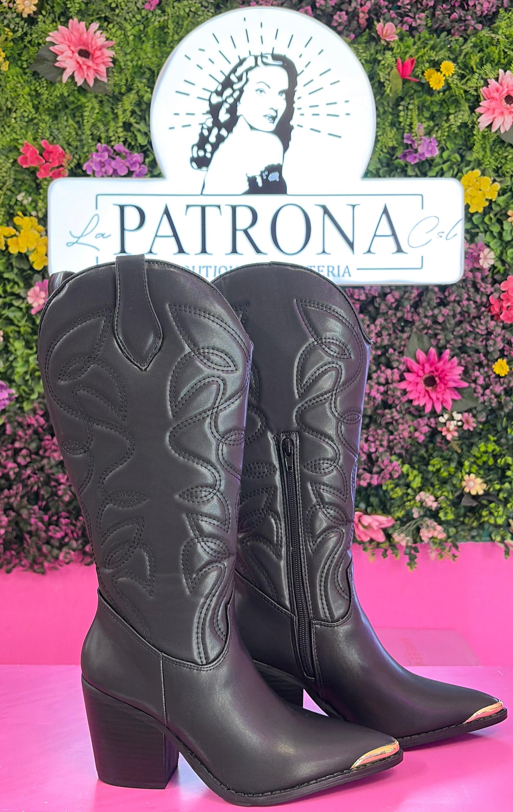 Bota Kate negra