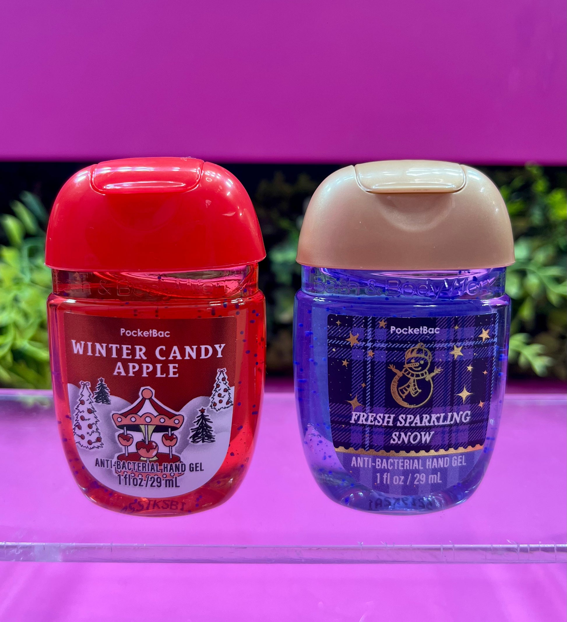 Gel antibacterial Winter candy apple