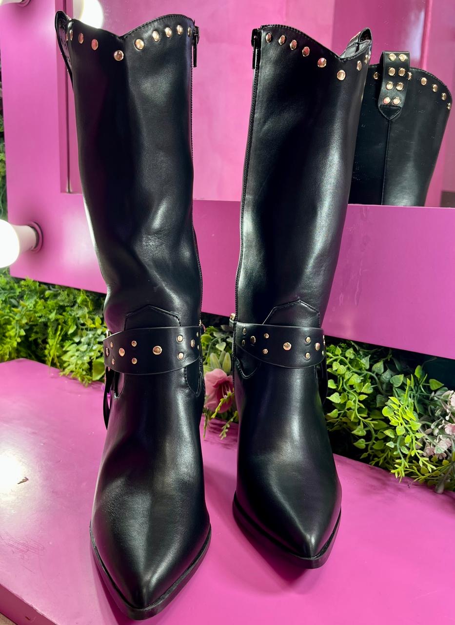 Bota STUDD negra