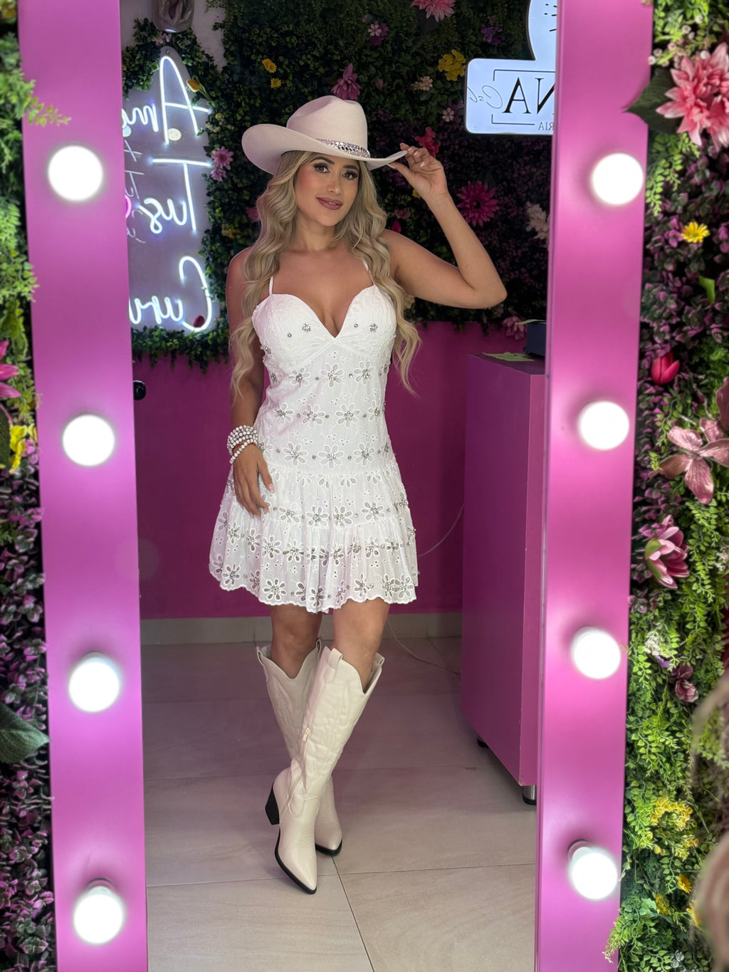 Vestido new blanco