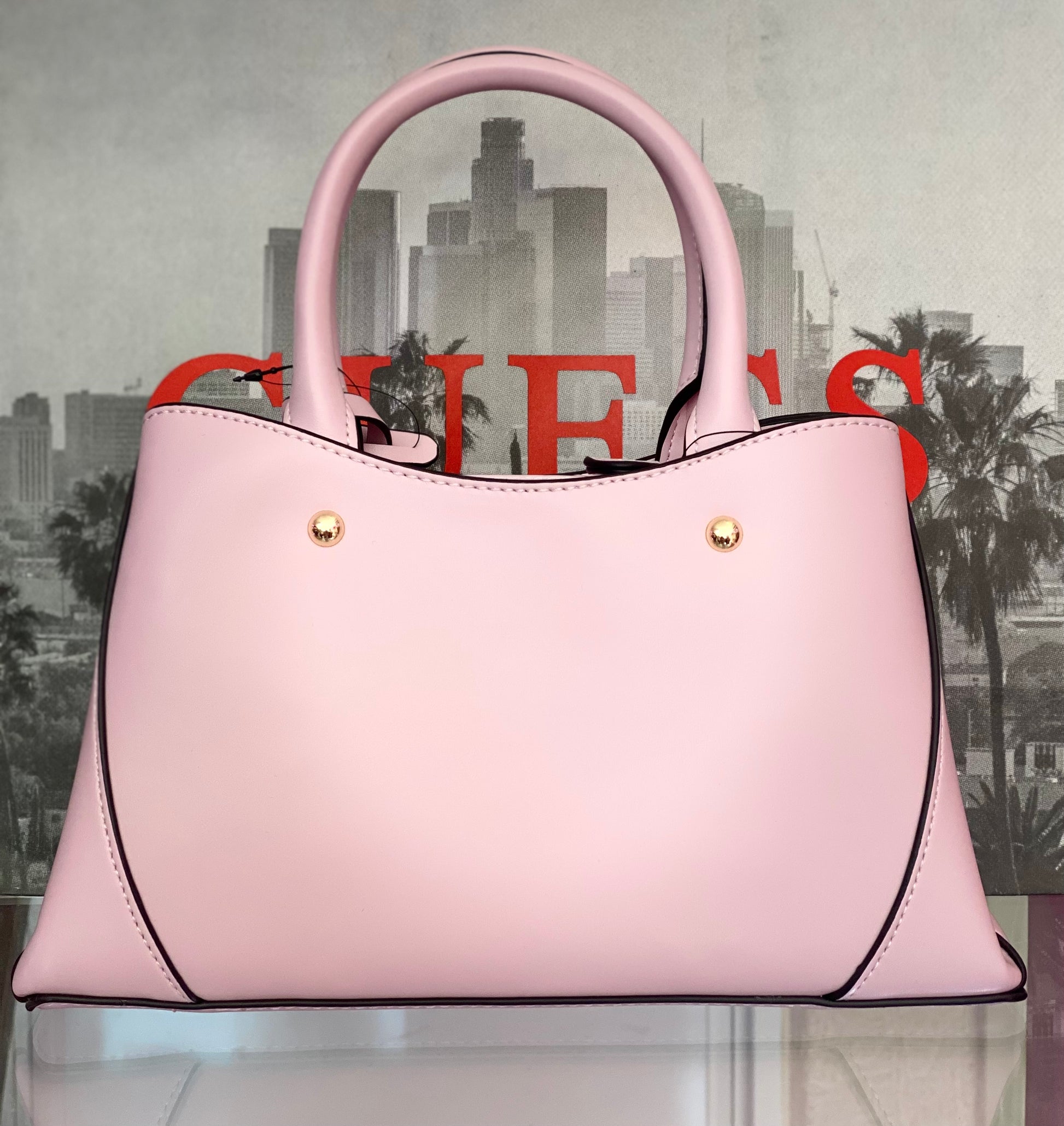 Bolsa rosa GUESS