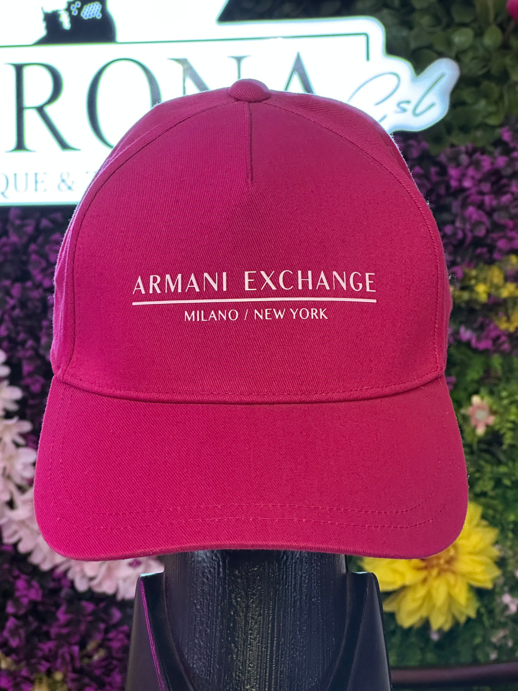 Gorra rosa fiusha Armani Exchange
