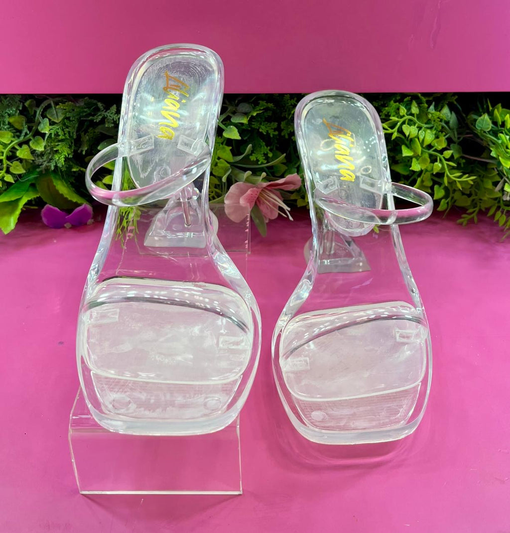 Zapatilla Mina transparente
