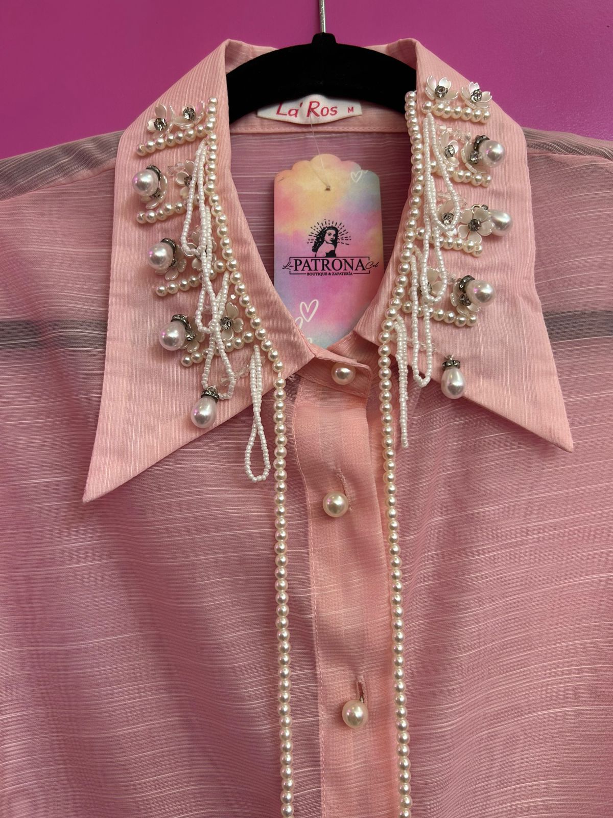 Blusa rosa
