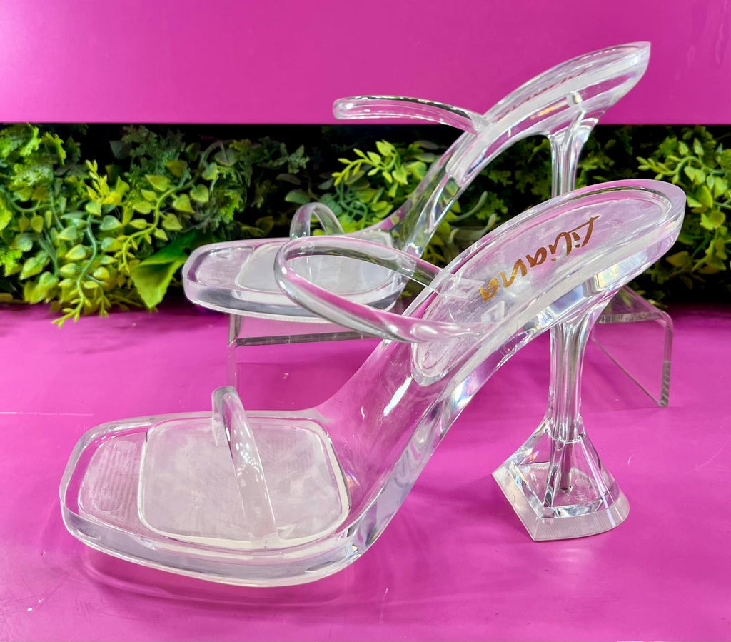 Zapatilla Mina transparente