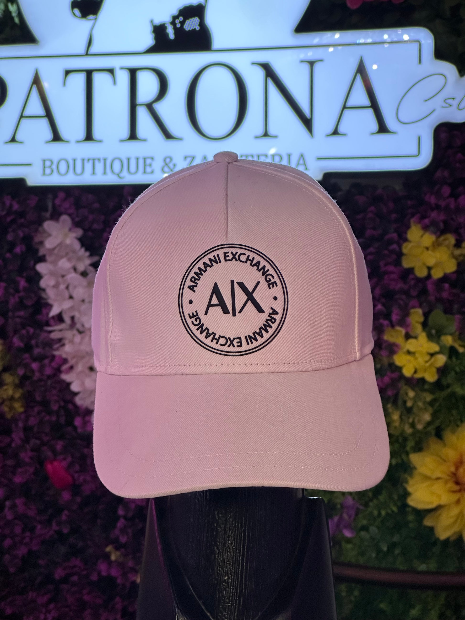 Gorra blanca Armani Exchange