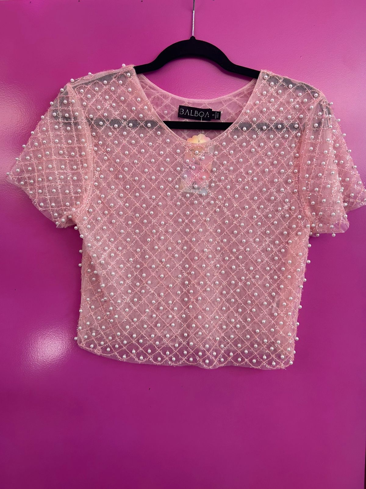 Blusa rosa