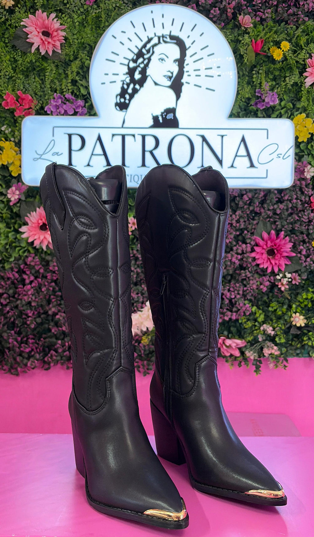 Bota Kate negra