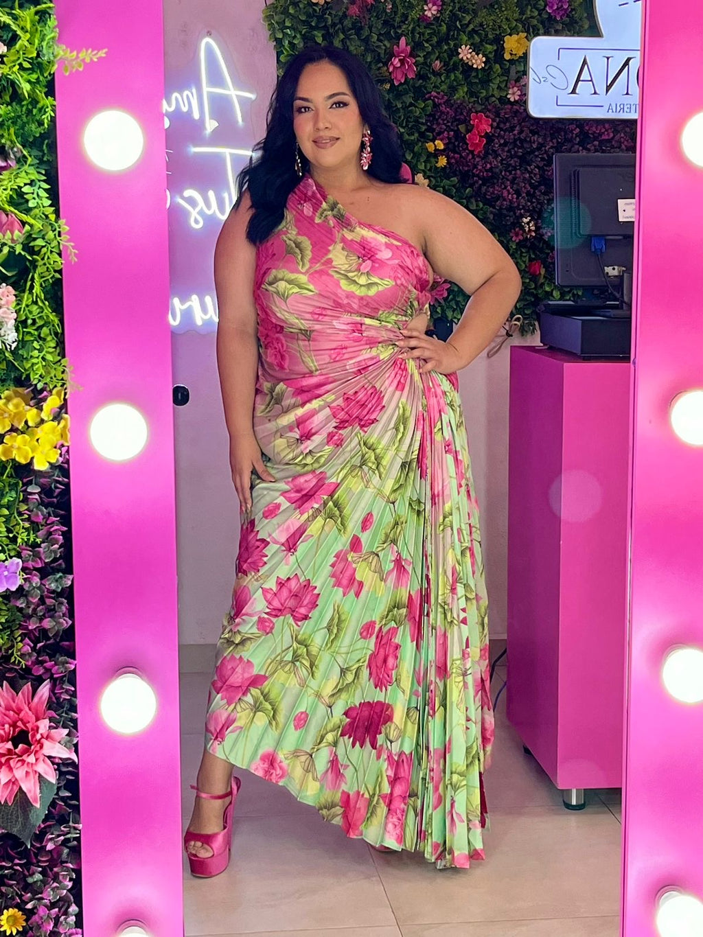 Vestido floreado