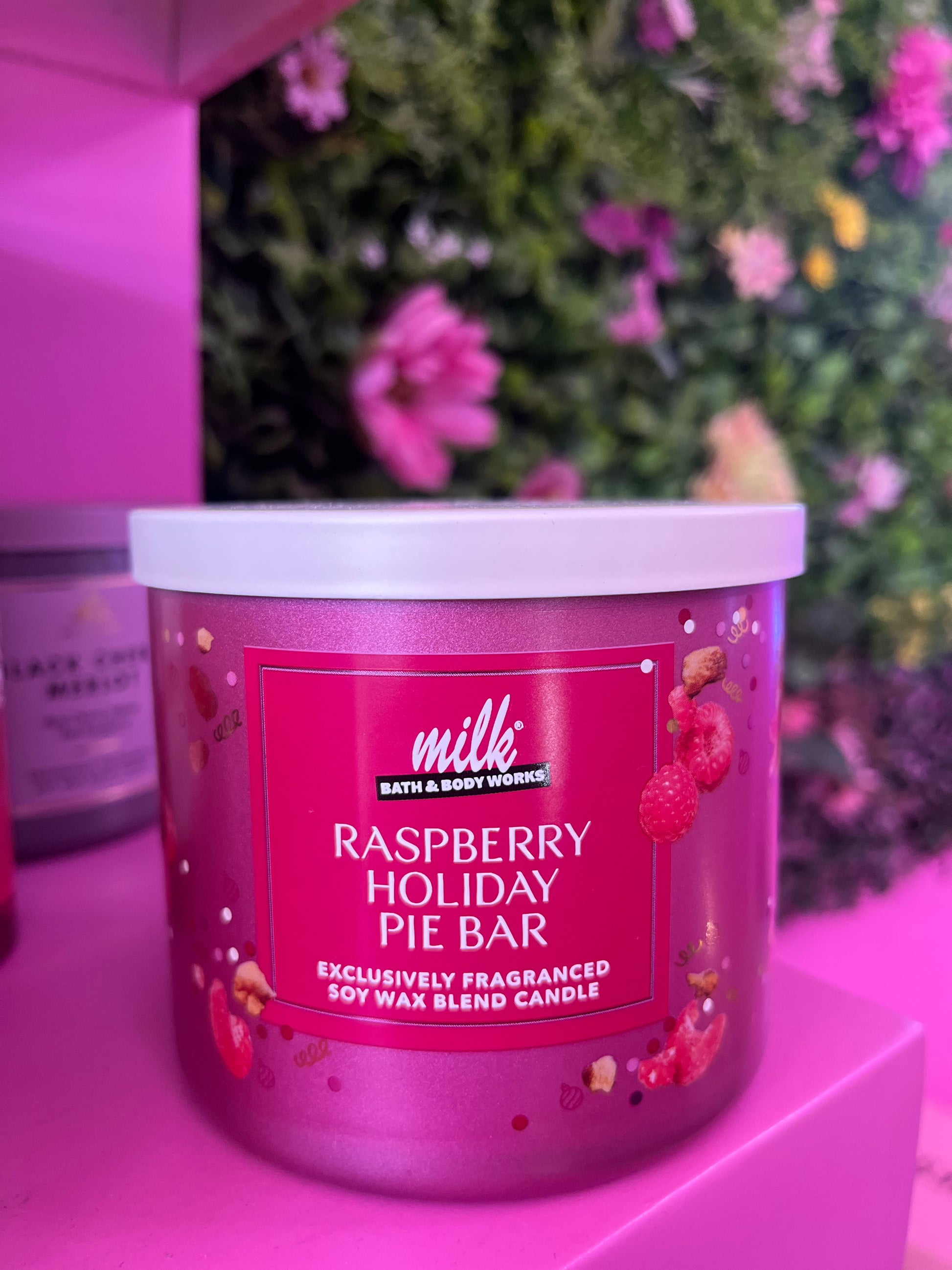 Vela Raspberry Holiday Pie Bar “BATH&BODYWORKS”