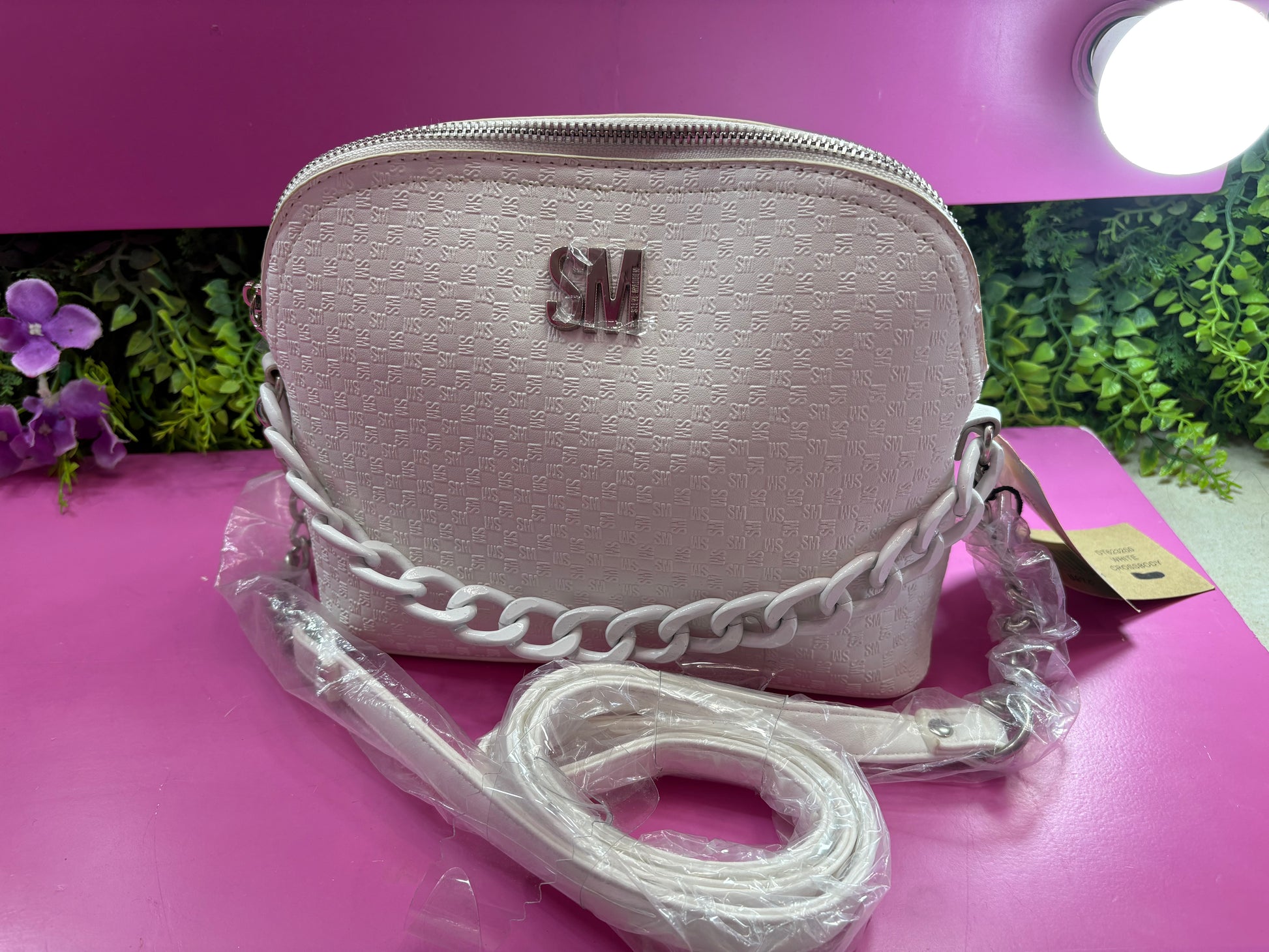 Bolsa blanca steve madden