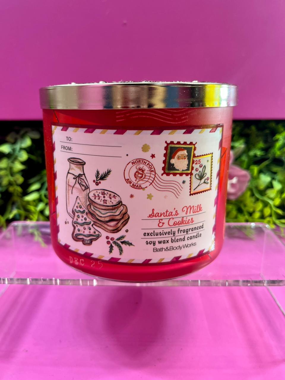 Vela Santa’s milk & cookies