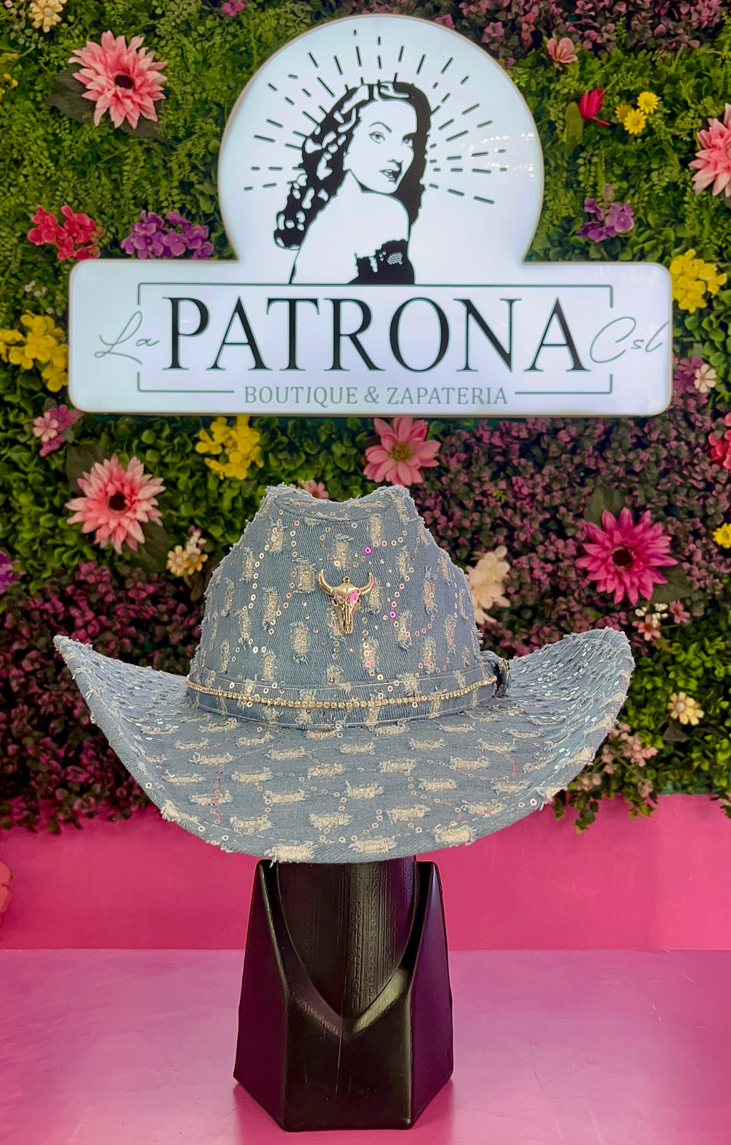 Sombrero de mezclilla
