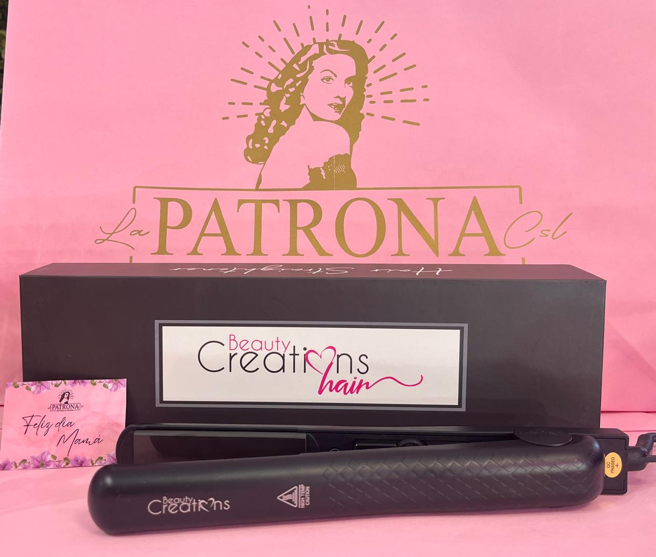 Plancha para cabello “Beauty creations”