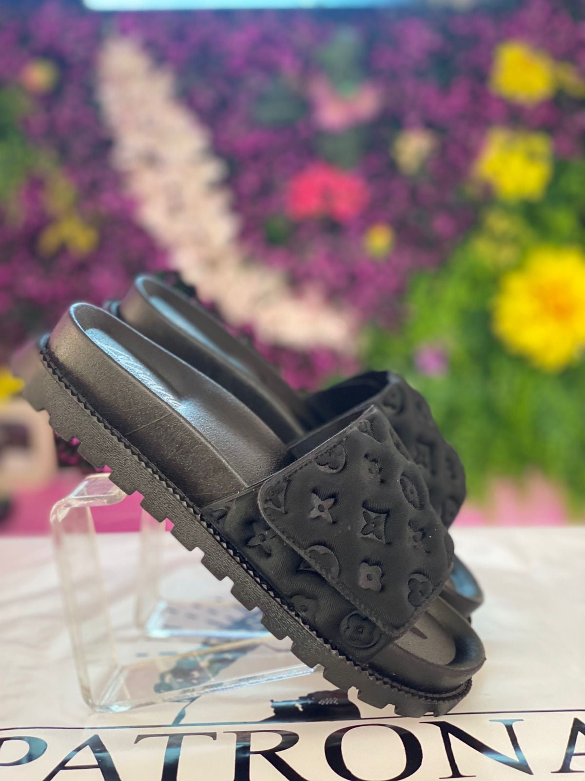 Sandalias Lv negras
