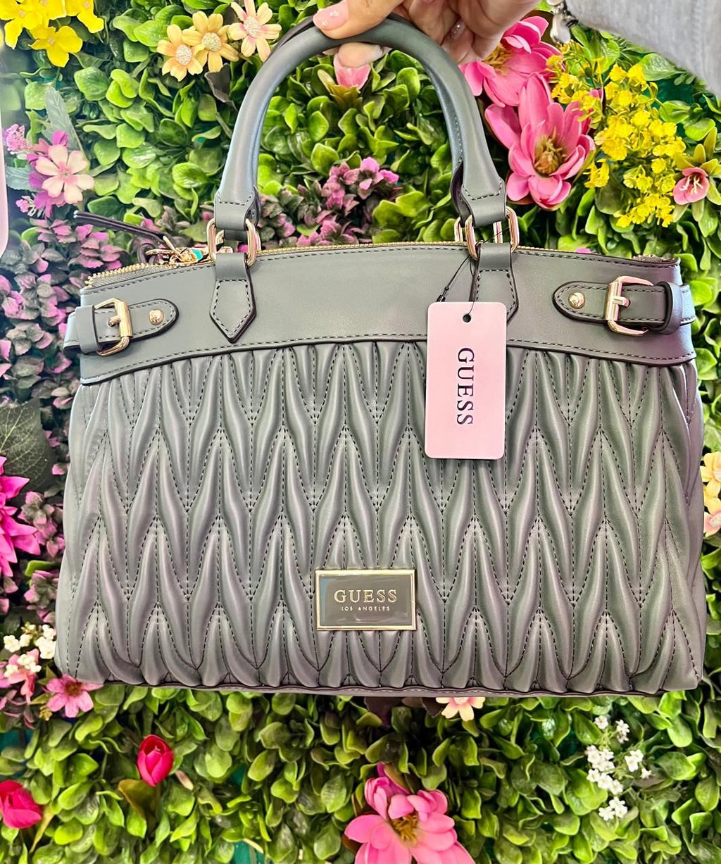 Bolsa handheld gris GUESS