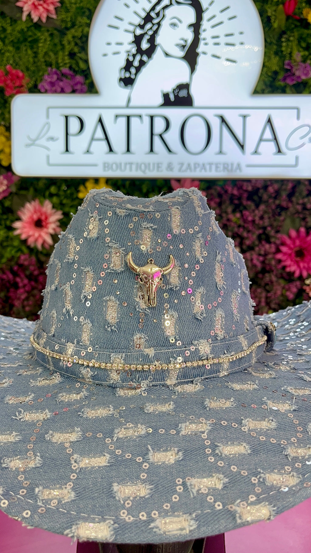 Sombrero de mezclilla