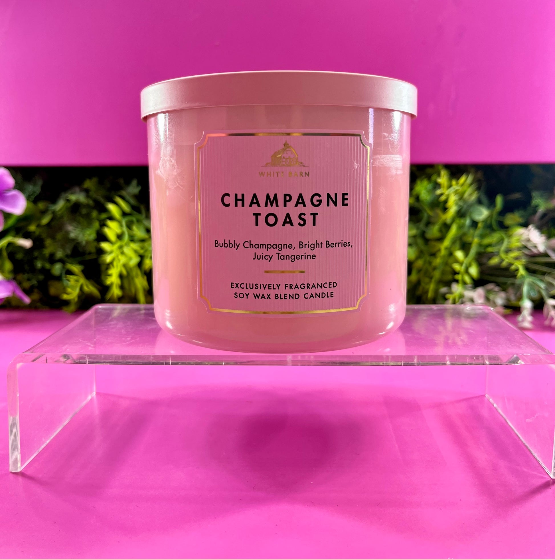 Vela Champagne toast “Bath&BodyWorks”
