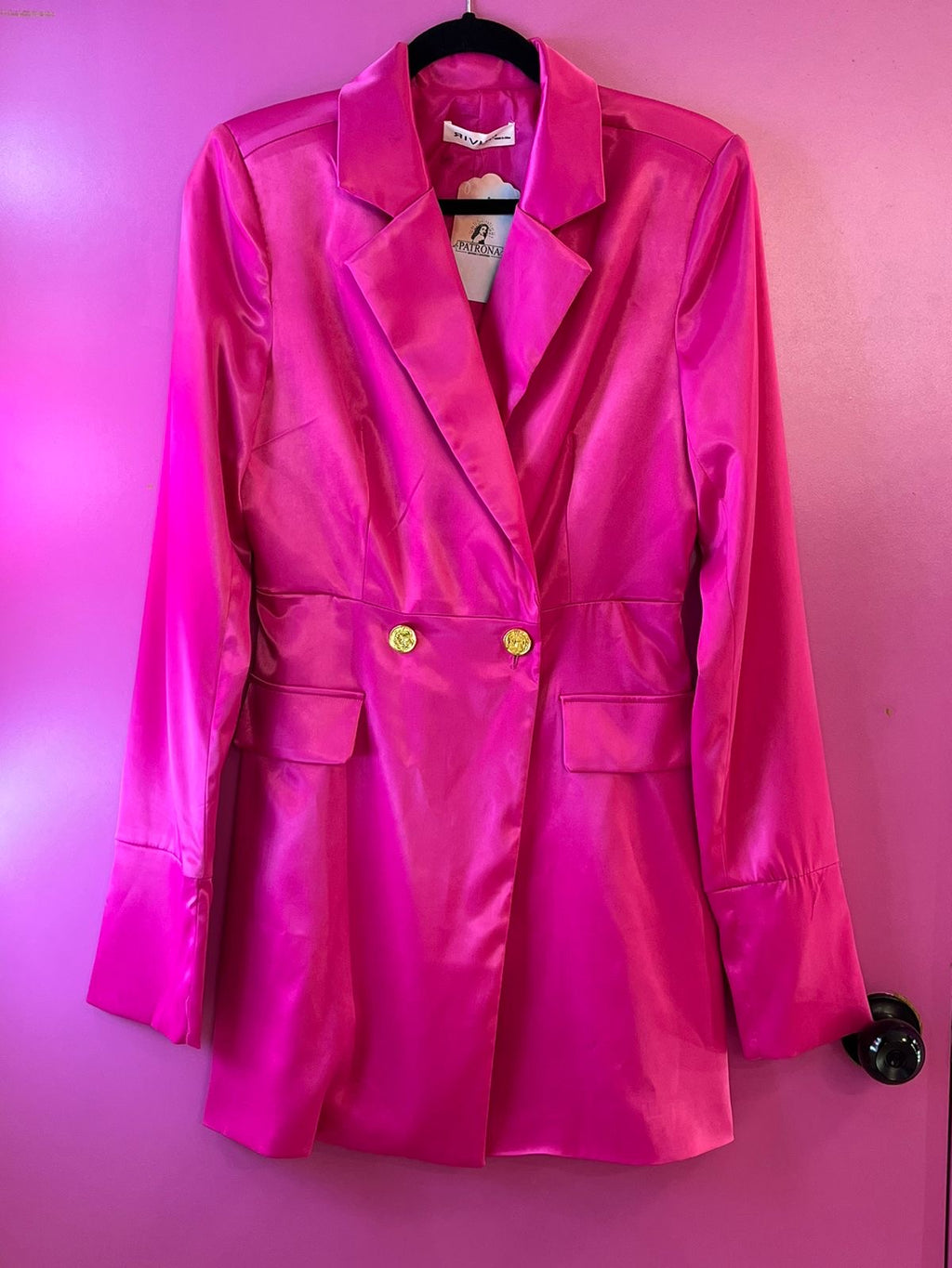 Blazer rosa barbie