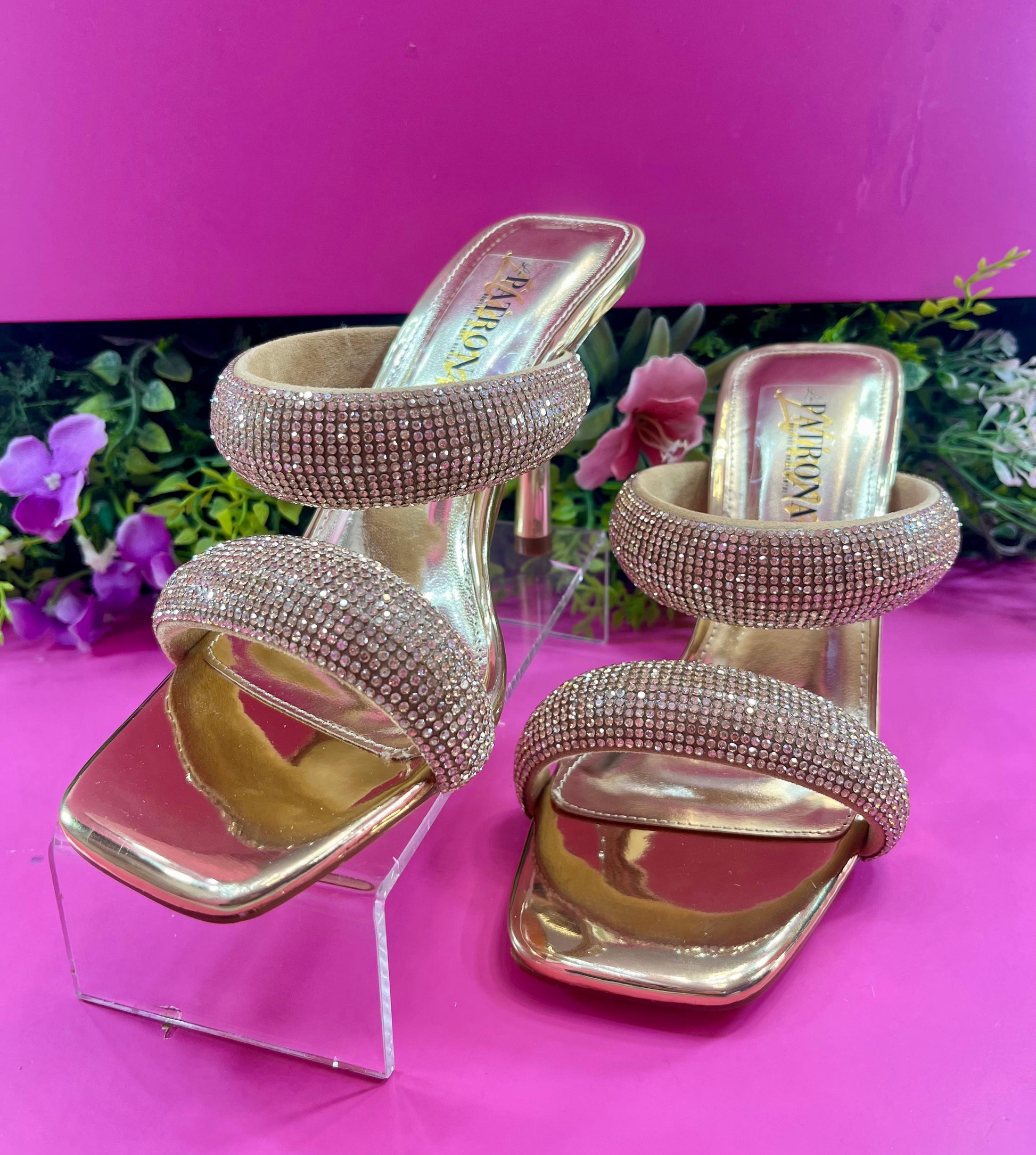 Zapatilla Dorada MAYLI