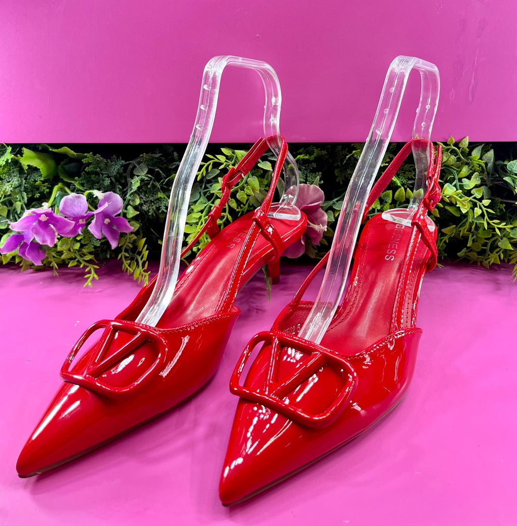 Zapatilla Valentino roja