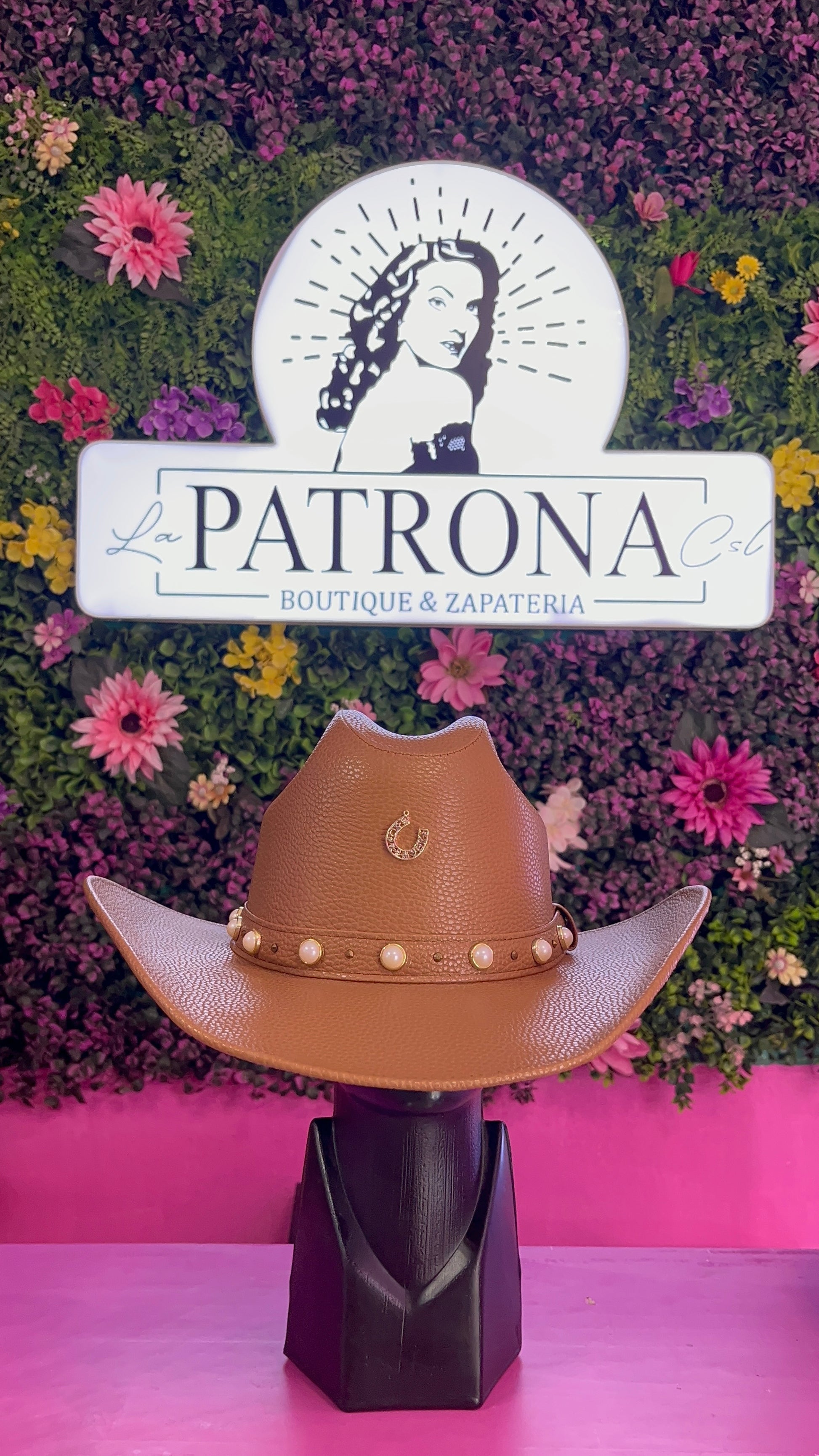 Sombrero camel herradura