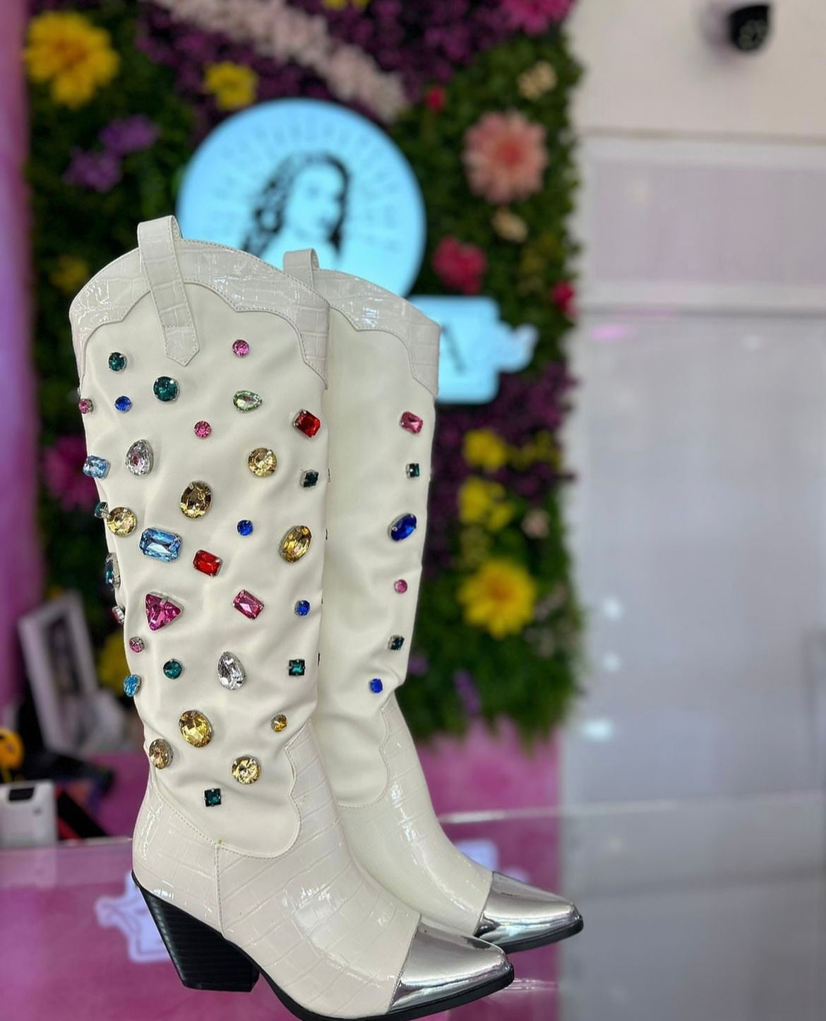 Botas blancas