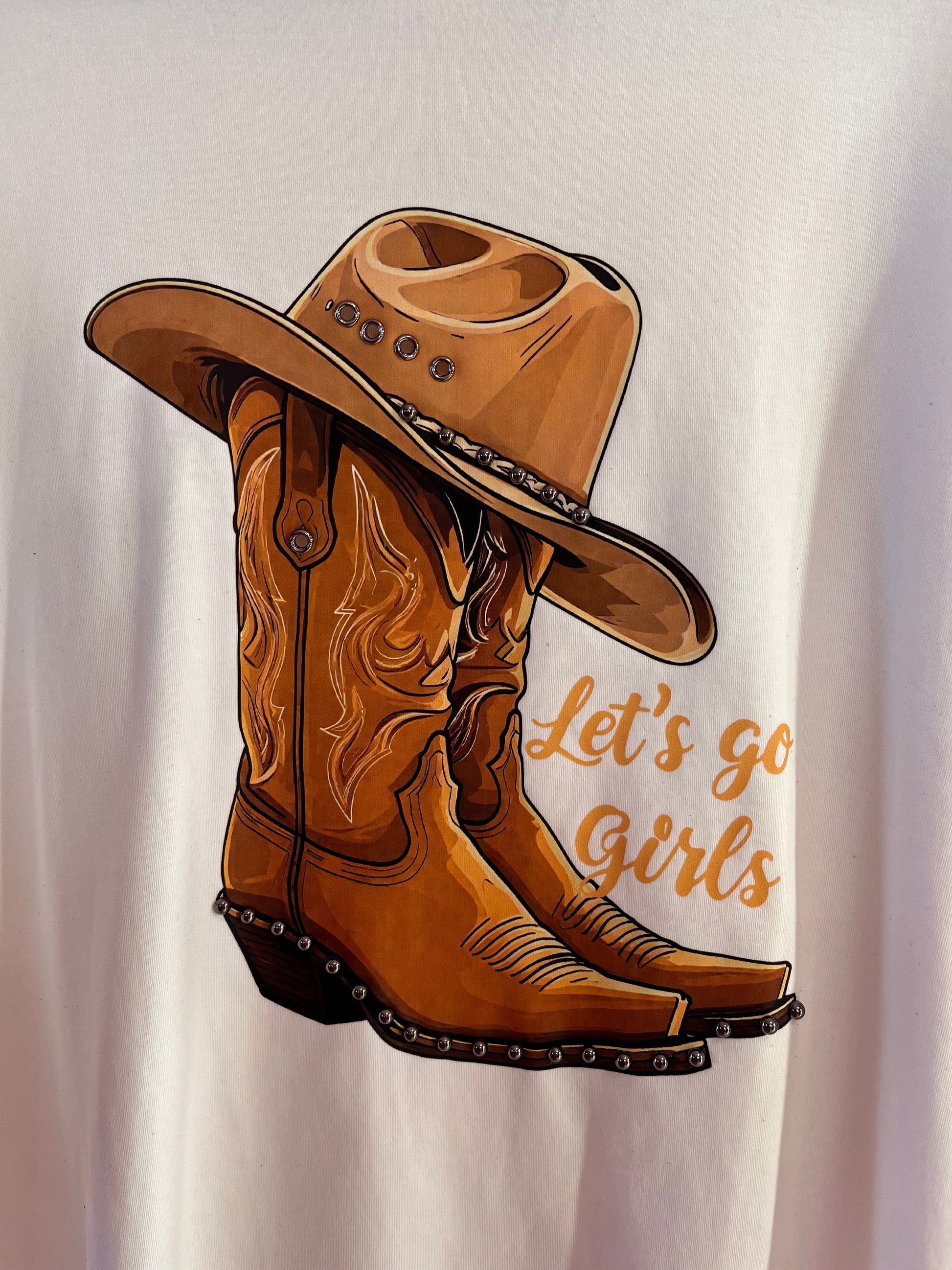 Blusón blanco barbas bota