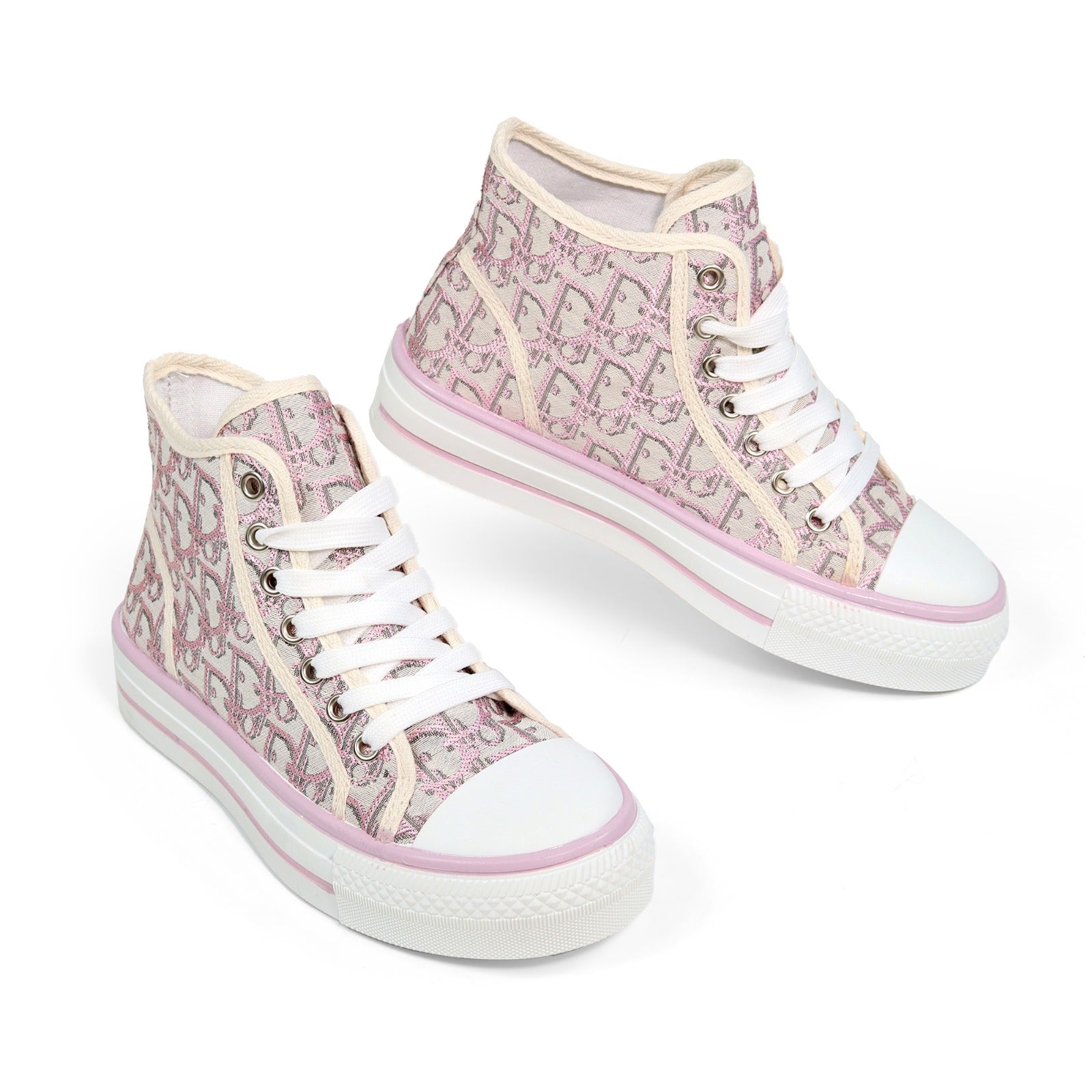 Tenis lila estilo dior