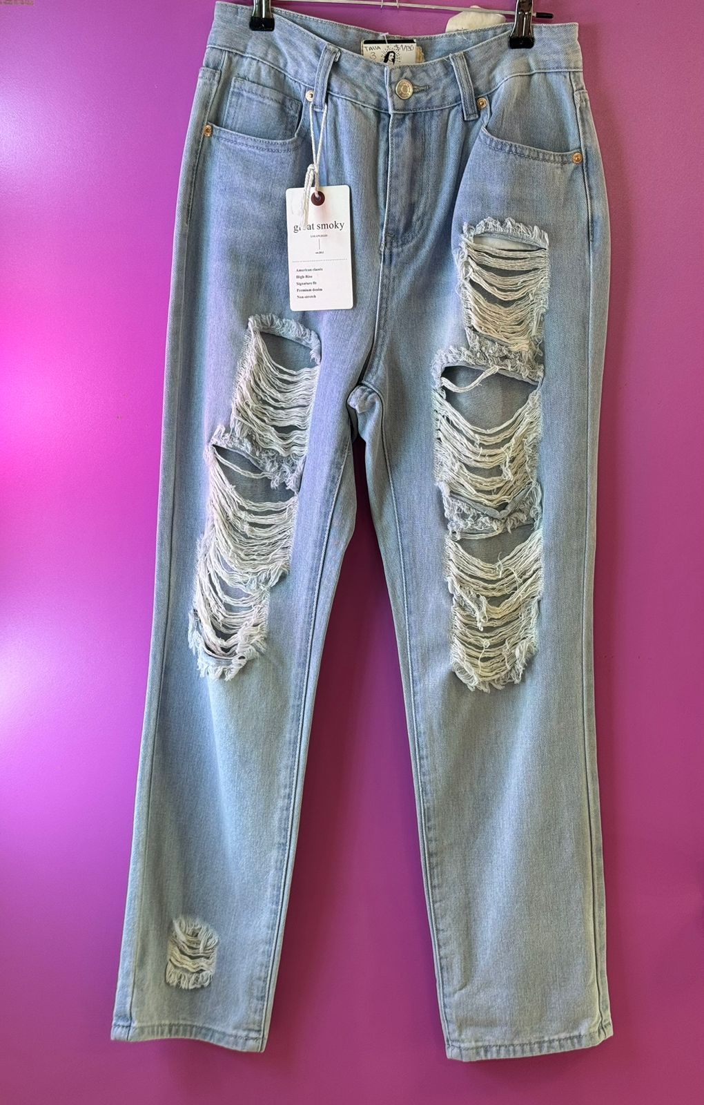 Pantalón mezclilla