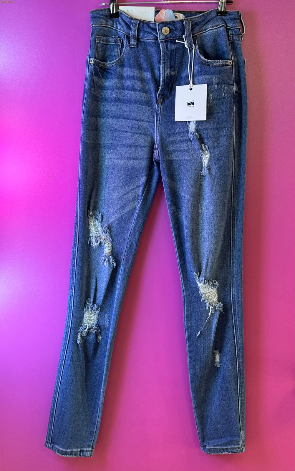 Pantalón mezclilla