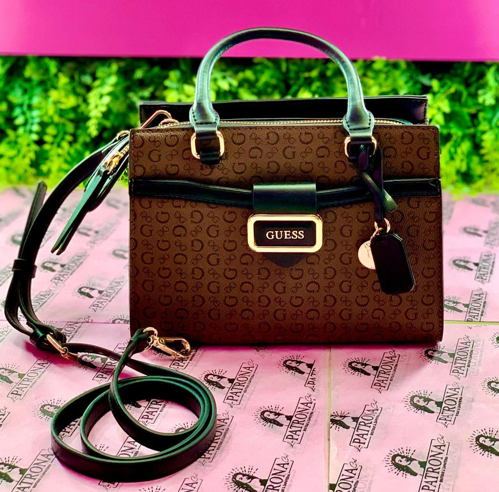 Bolsa Guess café