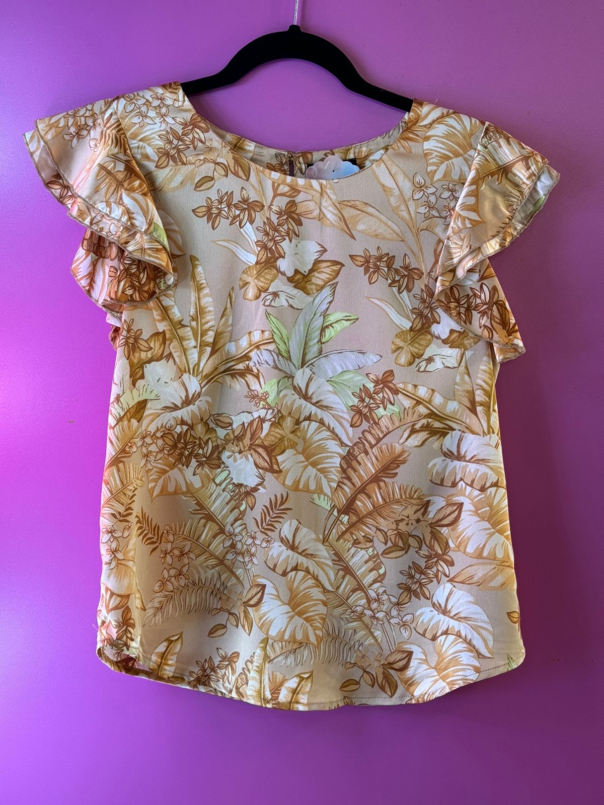 Blusa floreada
