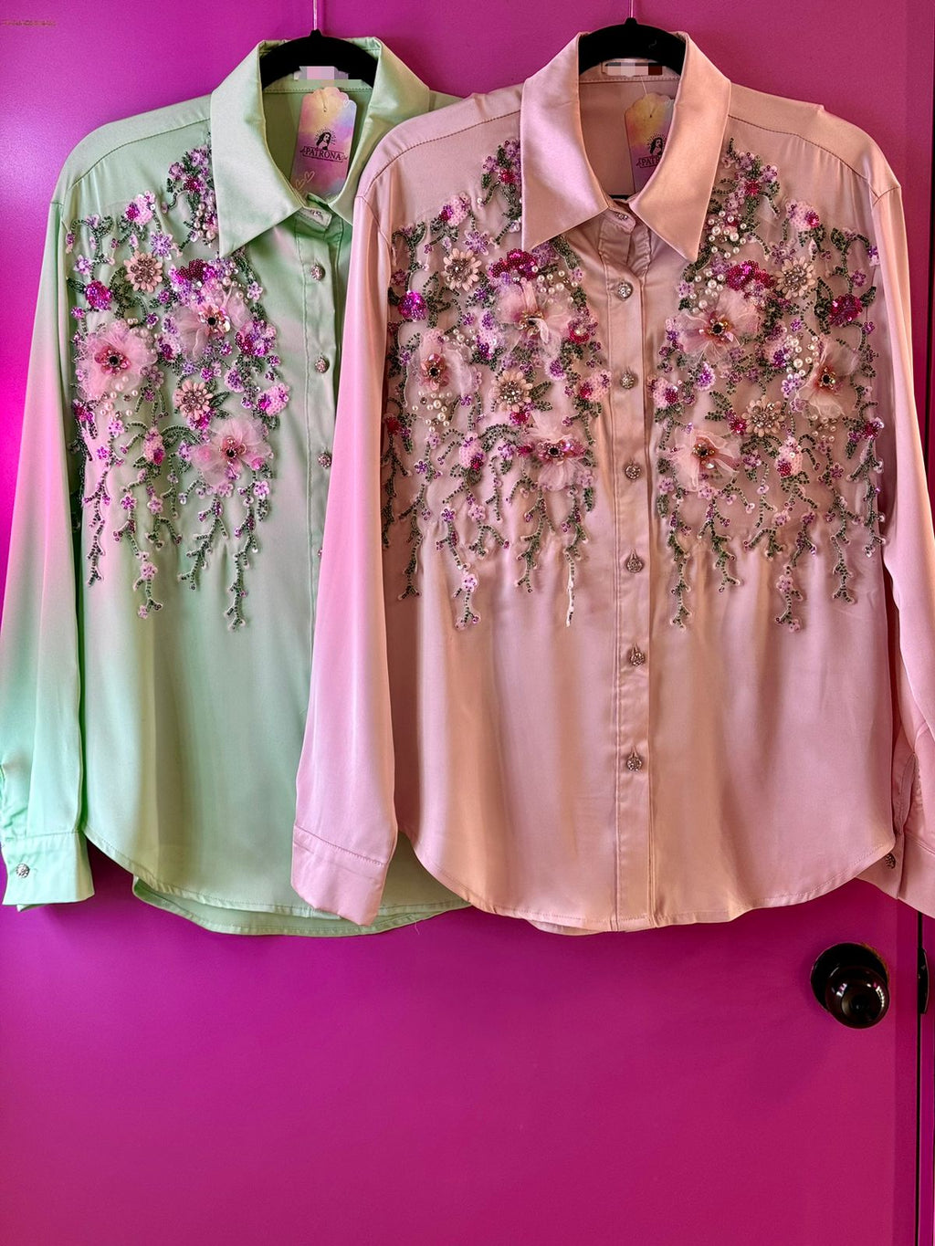 Camisas satín