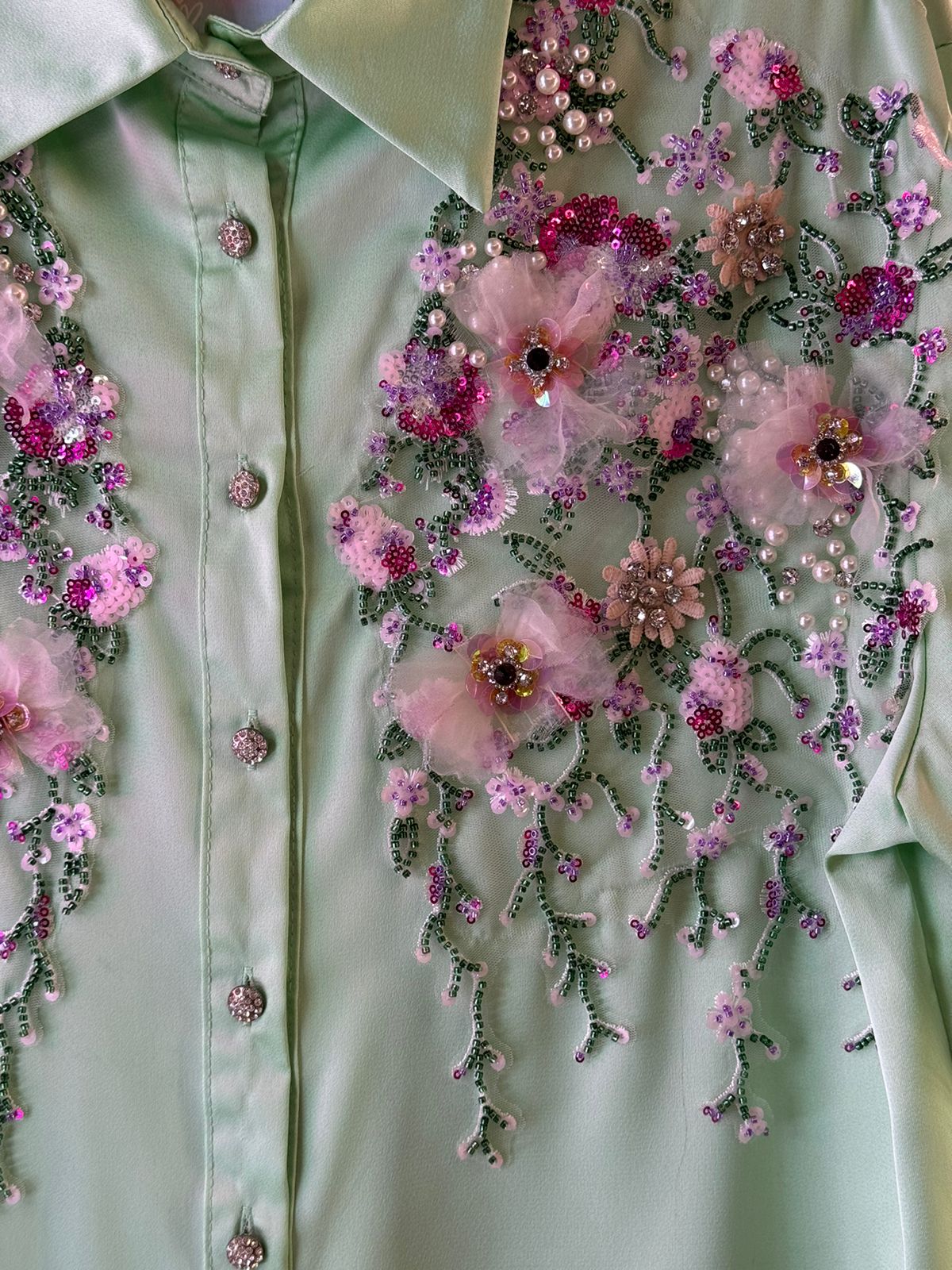 Camisas satín