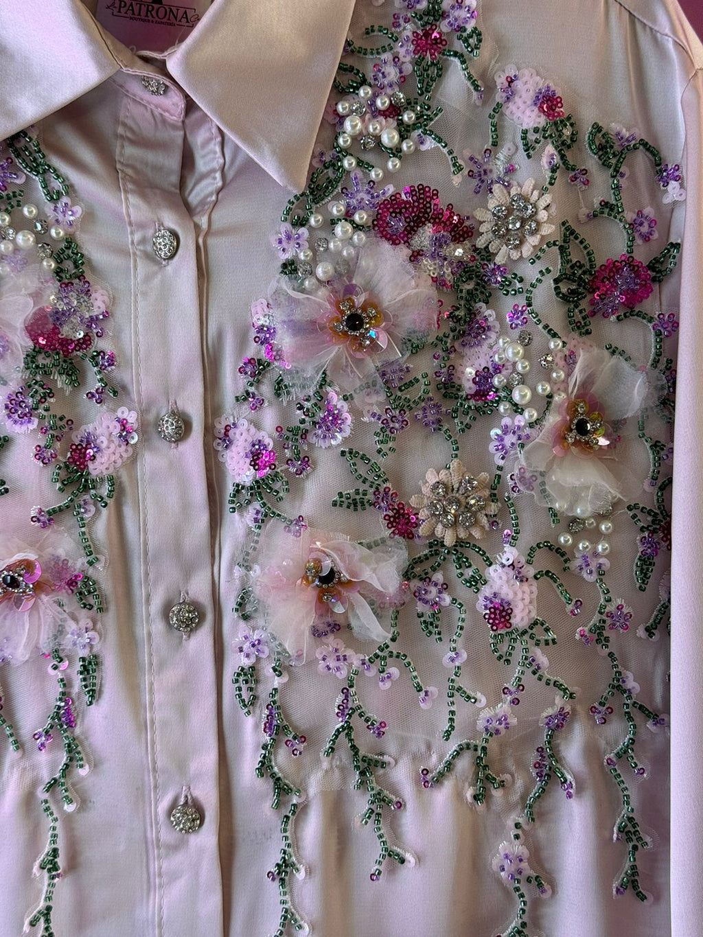 Camisas satín