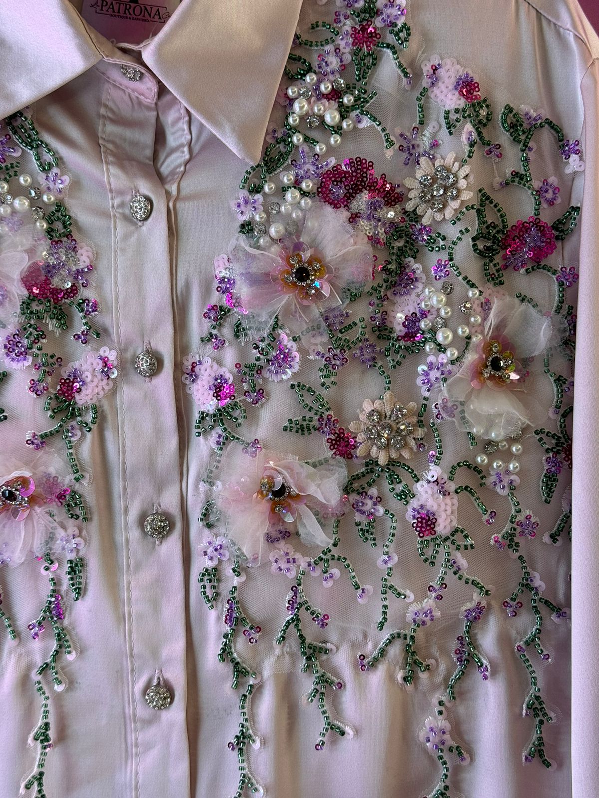 Camisas satín