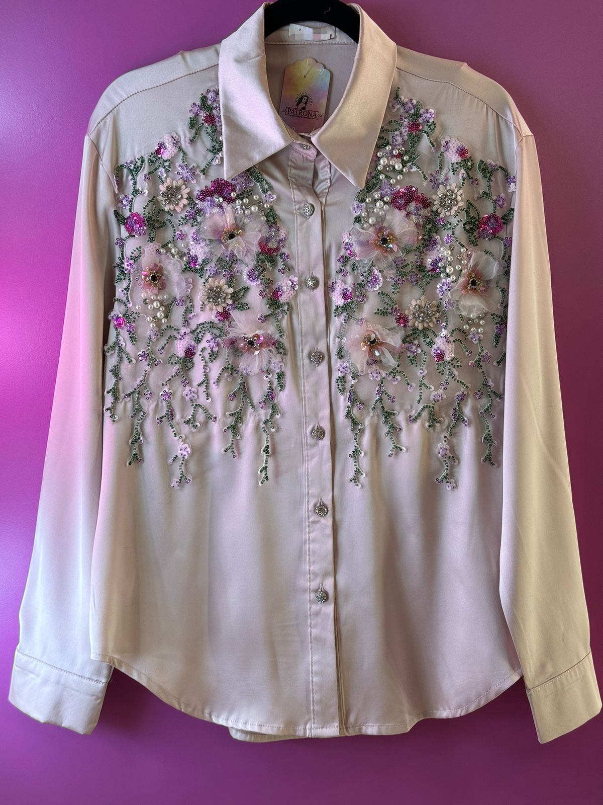 Camisas satín