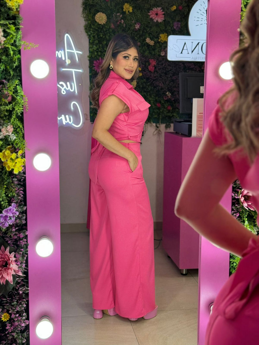 Set rosa