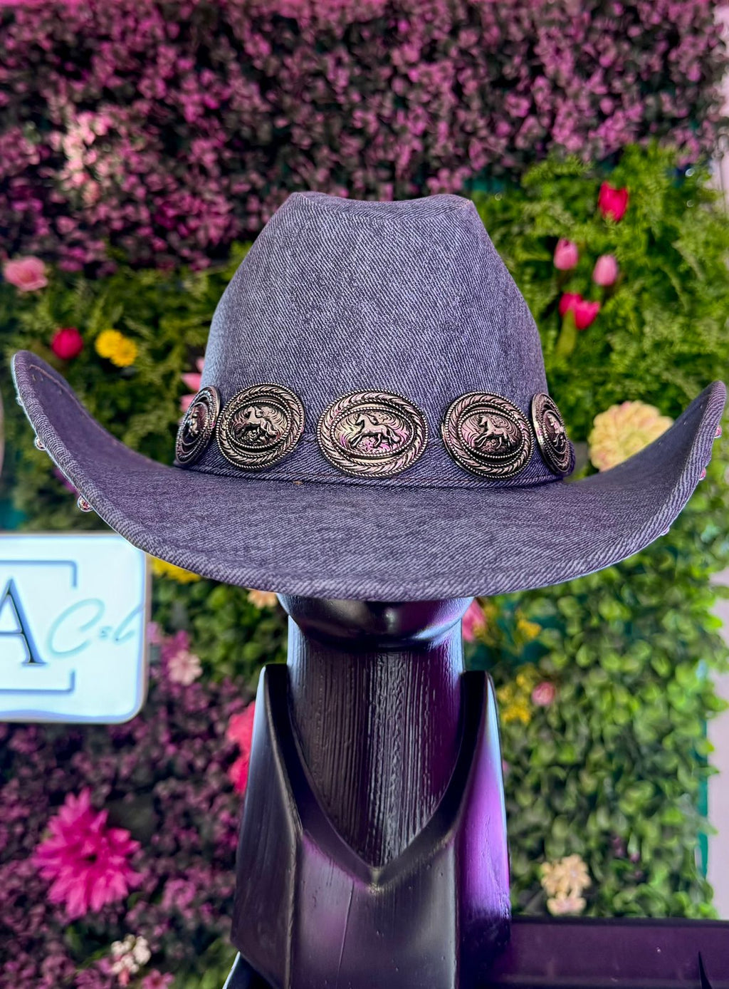 Sombrero mezclilla