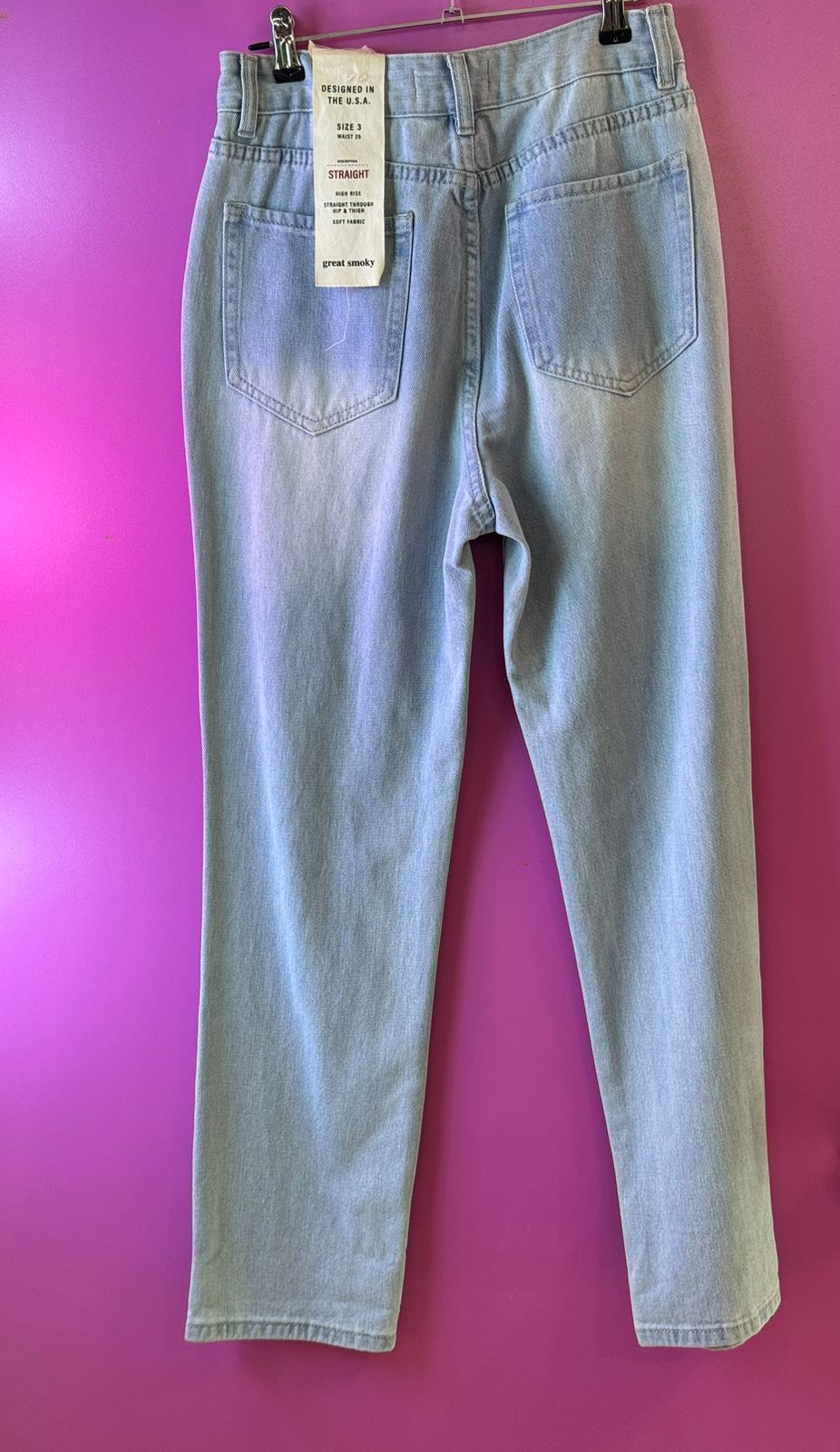 Pantalón mezclilla