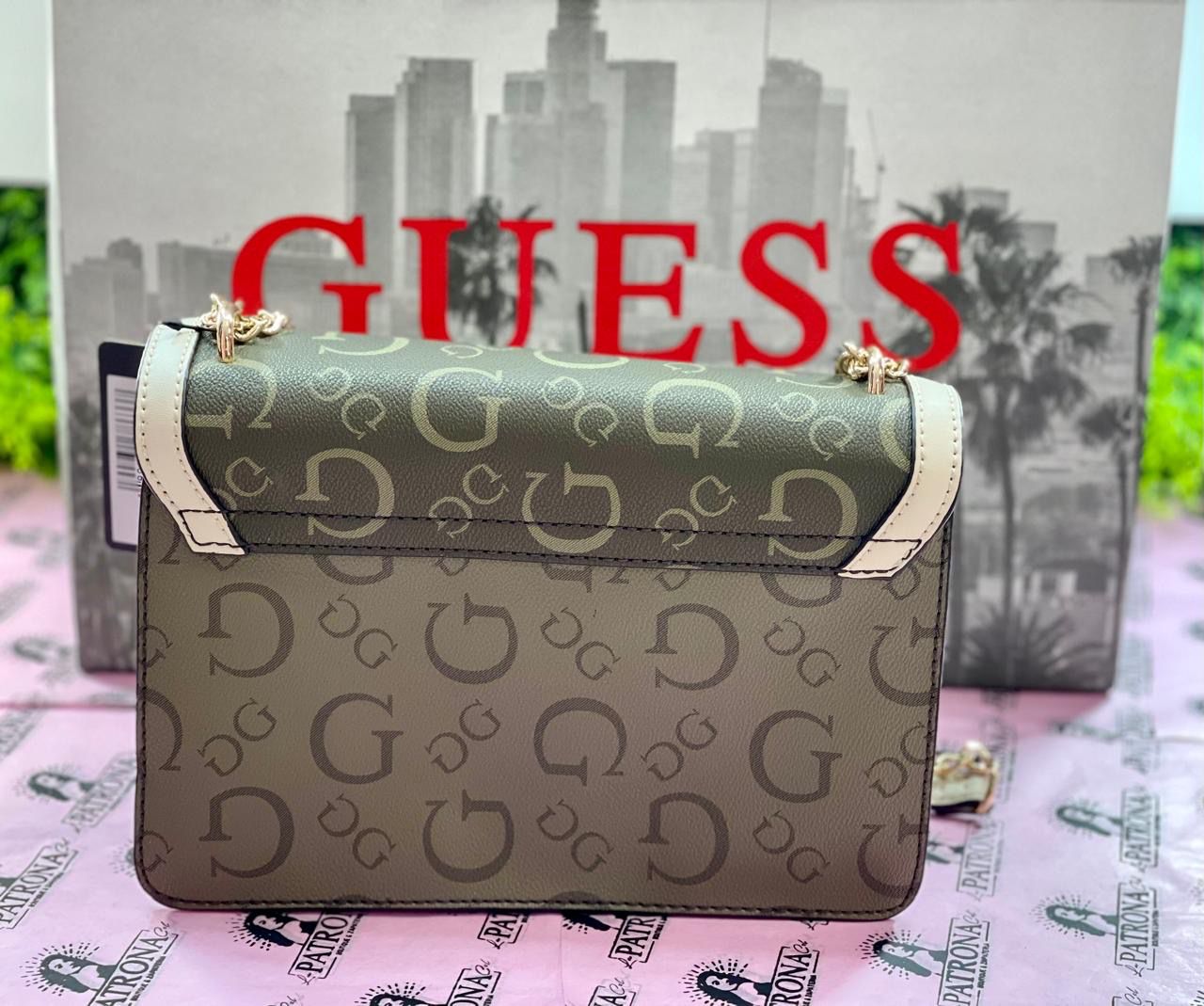 Bolsa Guess verde
