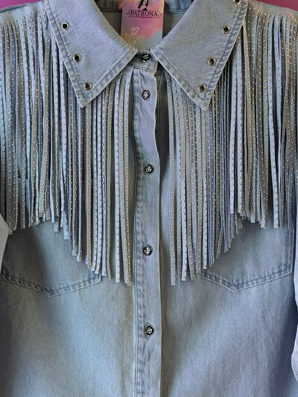 Camisa mezclilla