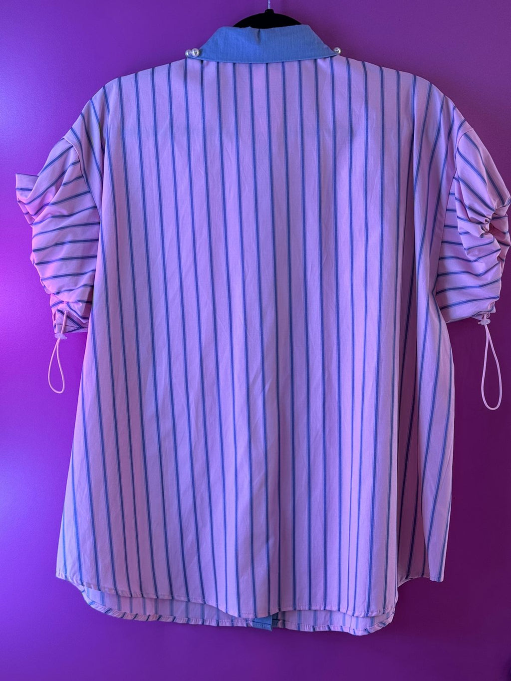 Camisa con perlas